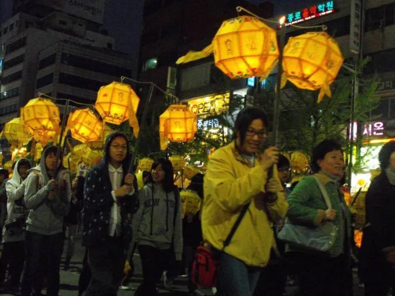 Destination: Lotus Lantern Festival 2009 (Seoul, South Korea) Destination: Lotus Lantern Festival 2009 (Seoul, South Korea) - Festivals, South Korea -
