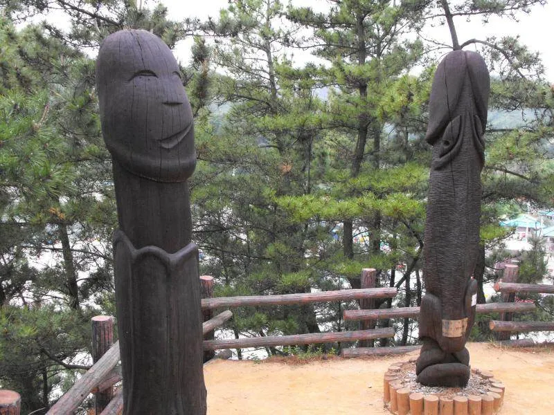 Destination: Haesindang Park - the park of wooden phalluses, anyone? (Samcheok, Gangwon-do, South Korea) (NSFW) - South Korea -