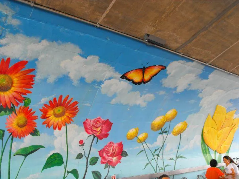 Destination: Lake Park - boring name, beautiful scenery (Ilsan / Goyang, South Korea) - South Korea -