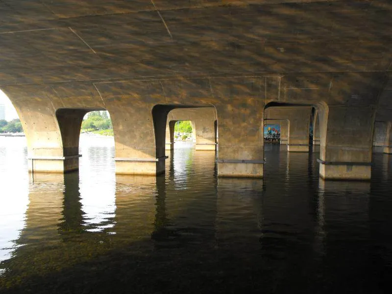 Destination: Lake Park - boring name, beautiful scenery (Ilsan / Goyang, South Korea) - South Korea -