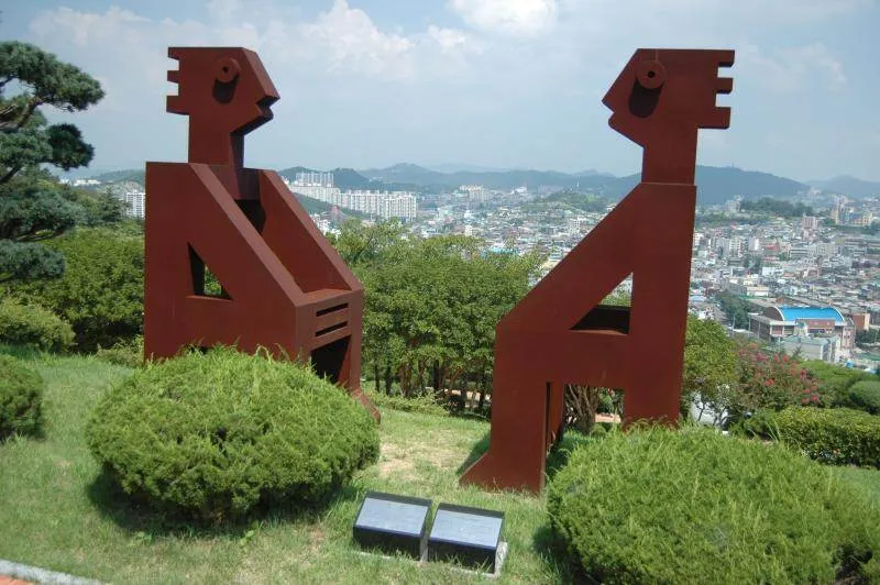 Destination: Yudalsan International Sculpture Park (Mokpo, Jeollanam-do) Destination: Yudalsan International Sculpture Park (Mokpo, Jeollanam-do) - South Korea -