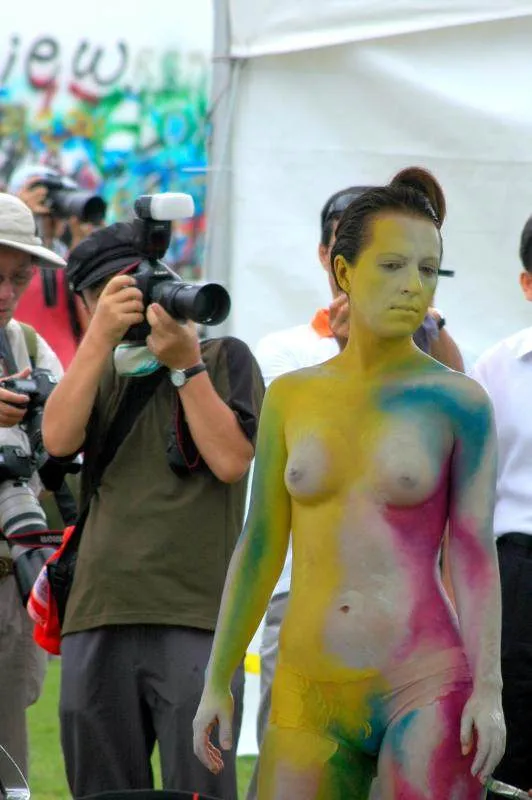 Destination: Daegu International Body Painting Festival (2010) (NSFW) - Festivals, South Korea -