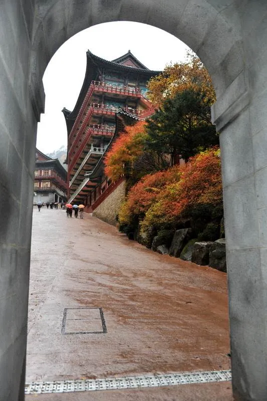 Destination: Guinsa — Buddhist high-rises and an elevator inside a temple (Chungcheongbuk-do, South… Destination: Guinsa — Buddhist high-rises and an elevator inside a temple (Chungcheongbuk-do, South… - South Korea -