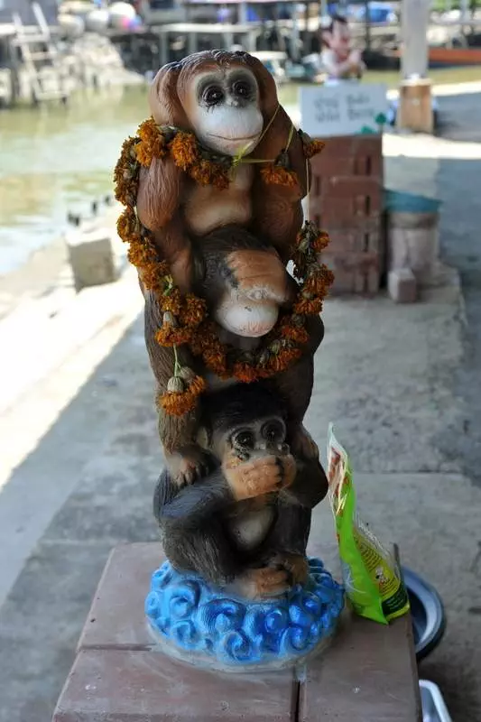 Destination: Swimming monkeys! (Amphawa, Samut Songkhram, Thailand) - Thailand -