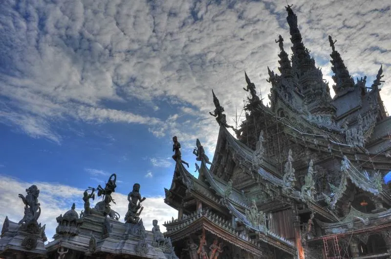 Destination: The Sanctuary of Truth — an exquisitely carved wood building that redefines irony (Pattaya, Thailand) Destination: The Sanctuary of Truth — an exquisitely carved wood building that redefines irony (Pattaya, Thailand) - Thailand -