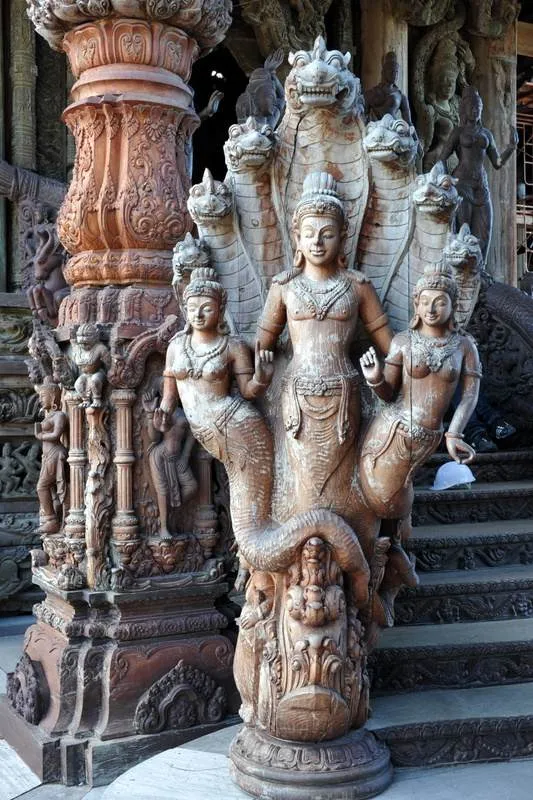 Destination: The Sanctuary of Truth — an exquisitely carved wood building that redefines irony (Pattaya, Thailand) Destination: The Sanctuary of Truth — an exquisitely carved wood building that redefines irony (Pattaya, Thailand) - Thailand -