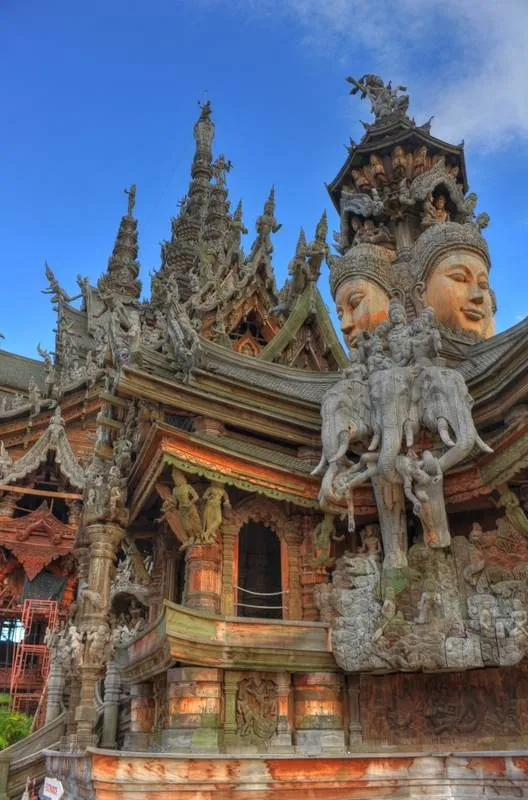 Destination: The Sanctuary of Truth — an exquisitely carved wood building that redefines irony (Pattaya, Thailand) Destination: The Sanctuary of Truth — an exquisitely carved wood building that redefines irony (Pattaya, Thailand) - Thailand -