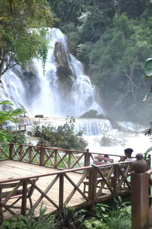 Destination: Kuang Si waterfall and the Tat Kuani Si bear rescue center (Luang Prabang area, Laos) - Laos -