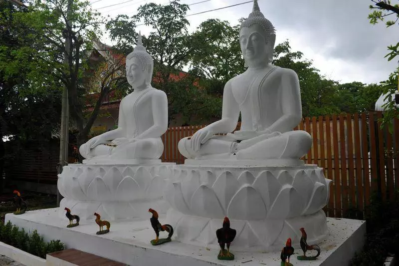 Destination: Wat Chedi Hoi — the temple with oyster shells and a packrat tendency (Central Thailand)