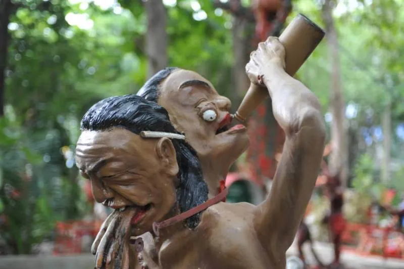Destination: Wat Mae Kaet Noi — the creepiest, scariest Buddhist hell temple around (VERY NSFW) (Thailand) Destination: Wat Mae Kaet Noi — the creepiest, scariest Buddhist hell temple around (VERY NSFW) (Thailand) - Thailand -