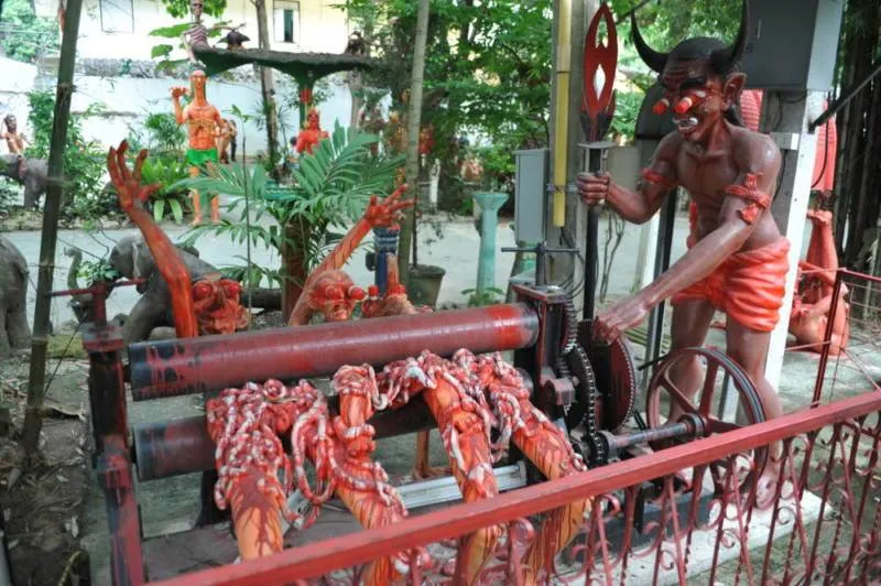 Destination: Wat Mae Kaet Noi — the creepiest, scariest Buddhist hell temple around (VERY NSFW) (Thailand) Destination: Wat Mae Kaet Noi — the creepiest, scariest Buddhist hell temple around (VERY NSFW) (Thailand) - Thailand -