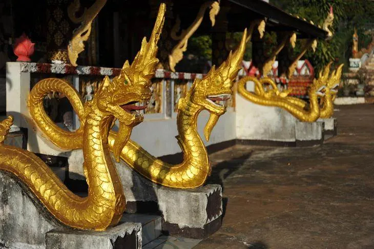 Destination: Huay Xai - the Laos border town with a former French fort and hellish temple (Laos) (SFW) Destination: Huay Xai - the Laos border town with a former French fort and hellish temple (Laos) (SFW) - Laos -