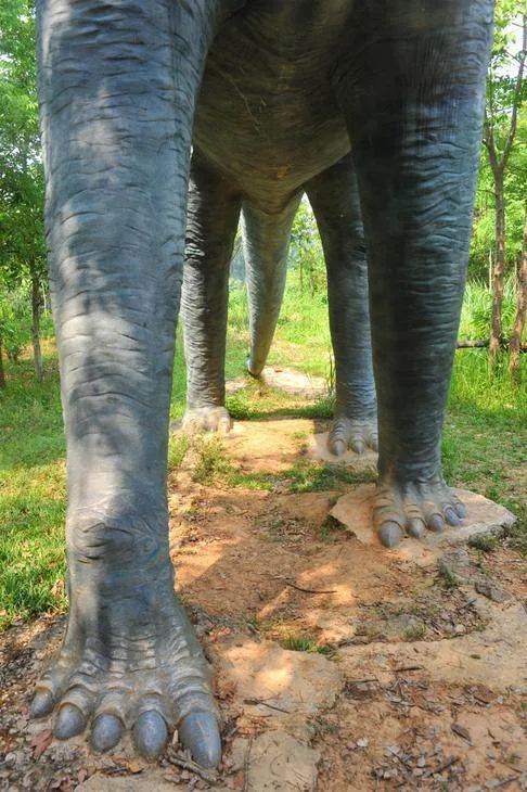 Destination: the park with full-size dinosaurs — Udon Thani, Thailand - Thailand -