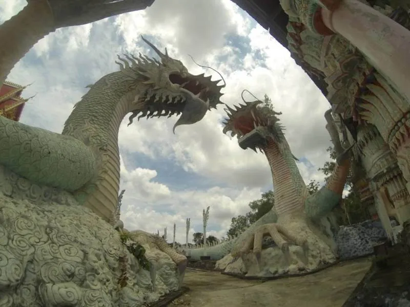 Destination: Wat Pa Thewapithak - the weirdest temple in Thailand thus far (NSFW) (Roi Et, Thailand) - Thailand -