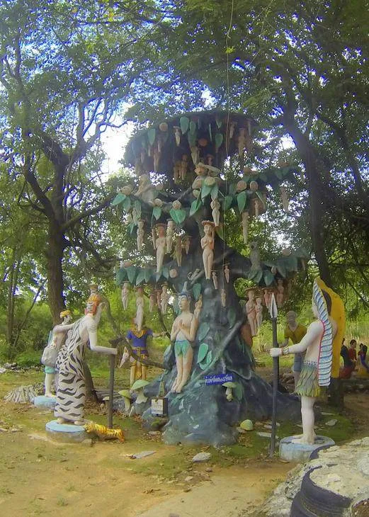 Destination: Wat Pa Non Sawan — a weird hell temple with dinosaurs (NSFW) - Thailand - Wat Pa Non Sawan