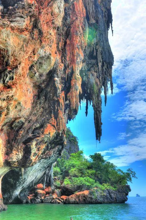 The Phallic Shrine and Phra Nang Beach — phalluses only accessible by boat (Krabi, Thailand) The Phallic Shrine and Phra Nang Beach — phalluses only accessible by boat (Krabi, Thailand) - Thailand -