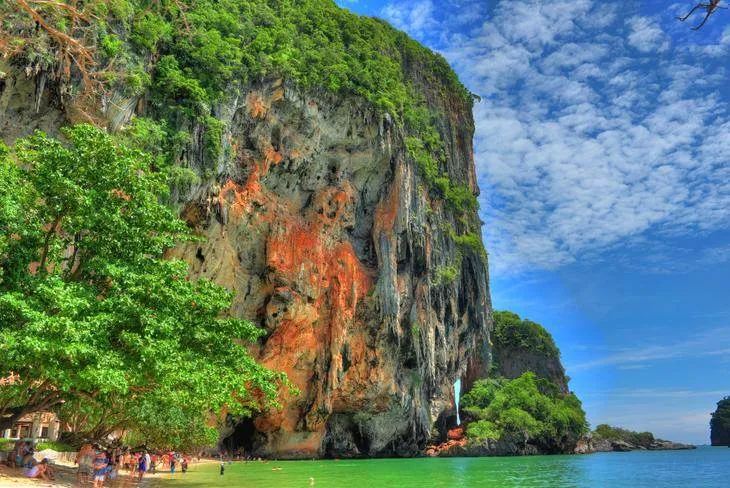 The Phallic Shrine and Phra Nang Beach — phalluses only accessible by boat (Krabi, Thailand) The Phallic Shrine and Phra Nang Beach — phalluses only accessible by boat (Krabi, Thailand) - Thailand -