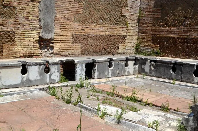Guest post: Ostia — the ancient Roman port city that’s better preserved than Pompeii (Italy) latrine