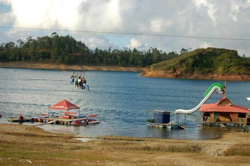 Destination: El Piedra, the big rock with 740 steps to climb - Colombia -