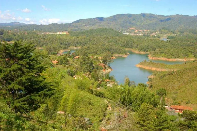 Destination: El Piedra, the big rock with 740 steps to climb - Colombia -