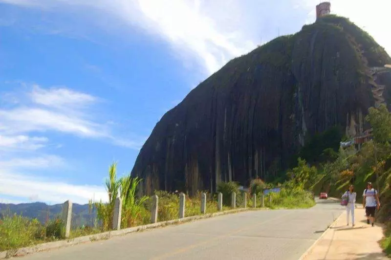 Destination: El Piedra, the big rock with 740 steps to climb - Colombia -