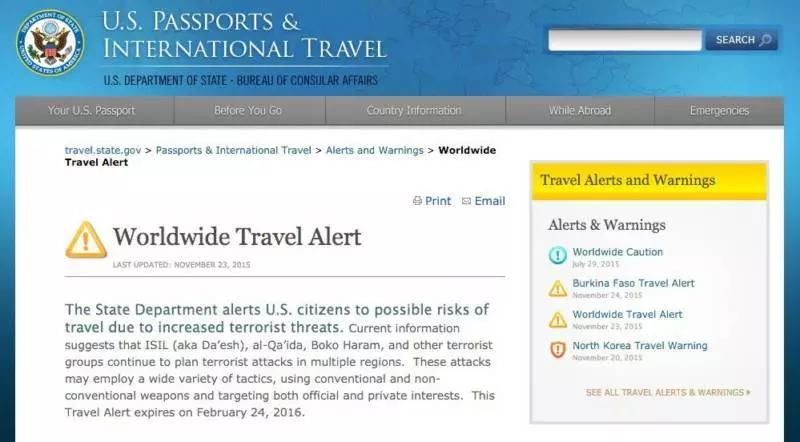 That US Department of State ‘worldwide travel alert’ is ridiculous. Here’s why I laughed at that. - Safety -