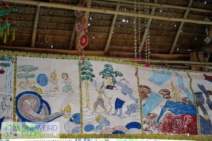 Destination: the Thai temple with the bizarre illustrations (Khon Kaen, Thailand) - Thailand -