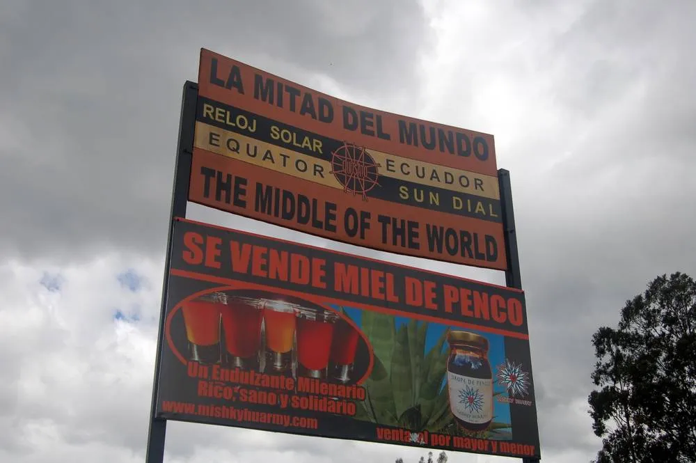 Destination: the equator – and our search to find the middle of the earth in Ecuador  width=