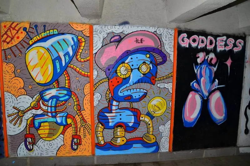 Tbilisi, Georgia, in street art Tbilisi, Georgia, in street art - Georgia - street art