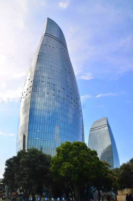 Baku, Azerbaijan Flame Towers