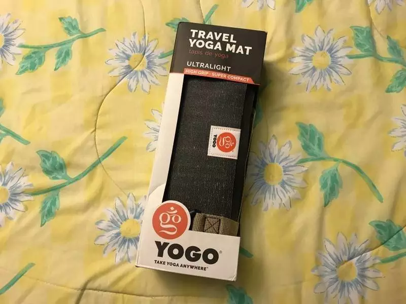 Review: the Yogo travel yoga mat — the grippiest travel yoga mat I've ever tried - Reviews - travel yoga mat