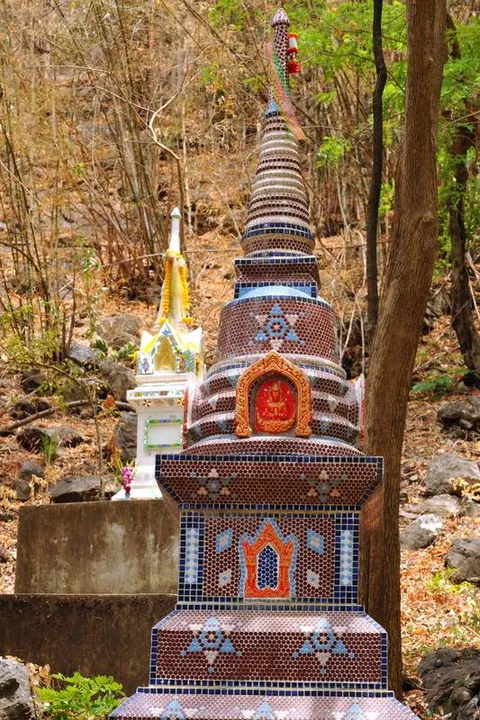Destination: Wat Tham Mangkon Thong — AKA the Floating Nun Temple and a temple of caves (Kanchanaburi, Thailand) - Thailand -