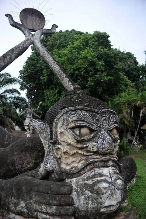 Destination: Xieng Khuan Buddha park (Vientiane area, Laos) Destination: Xieng Khuan Buddha park (Vientiane area, Laos) - Laos -