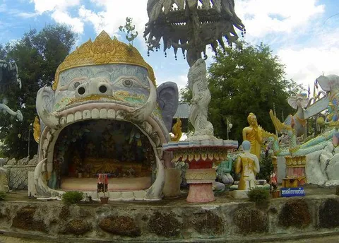 Destination: Wat Pa Thewapithak - the weirdest temple in Thailand thus far (NSFW) (Roi Et, Thailand) - Thailand -