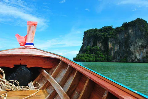 The Phallic Shrine and Phra Nang Beach — phalluses only accessible by boat (Krabi, Thailand) - Thailand -