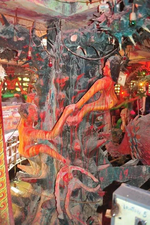 Destination: Wat Puet Udom — a freaky, colorful hell temple (NSFW) (central Thailand) Destination: Wat Puet Udom — a freaky, colorful hell temple (NSFW) (central Thailand) - Thailand -