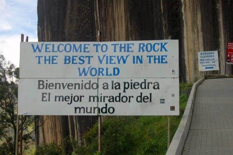 Destination: El Piedra, the big rock with 740 steps to climb Destination: El Piedra, the big rock with 740 steps to climb - Colombia -