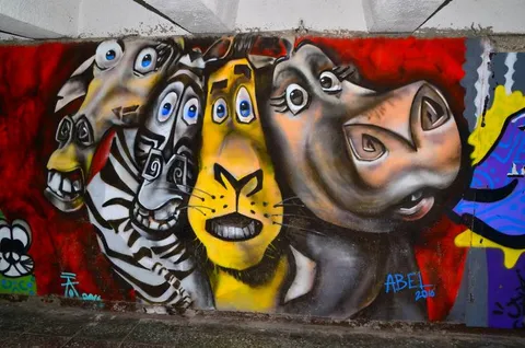 Tbilisi, Georgia, in street art Tbilisi, Georgia, in street art - Georgia - street art