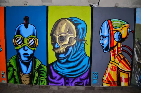 Tbilisi, Georgia, in street art Tbilisi, Georgia, in street art - Georgia - street art