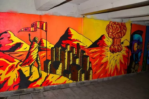 Tbilisi, Georgia, in street art Tbilisi, Georgia, in street art - Georgia - street art