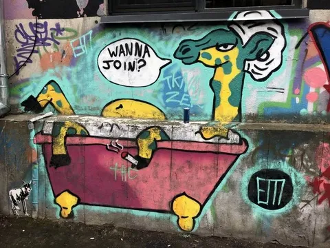 Tbilisi, Georgia, in street art Tbilisi, Georgia, in street art - Georgia - street art