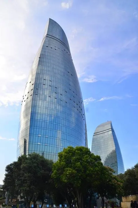 Baku, Azerbaijan Flame Towers