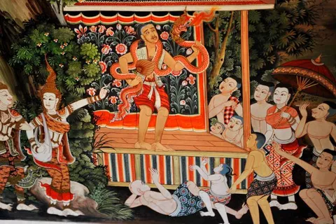 Destination: Suphanburi, Thailand: Buddhist temples, buffalo, a tall tower, and Chinese dragons (NSFW) - Thailand -