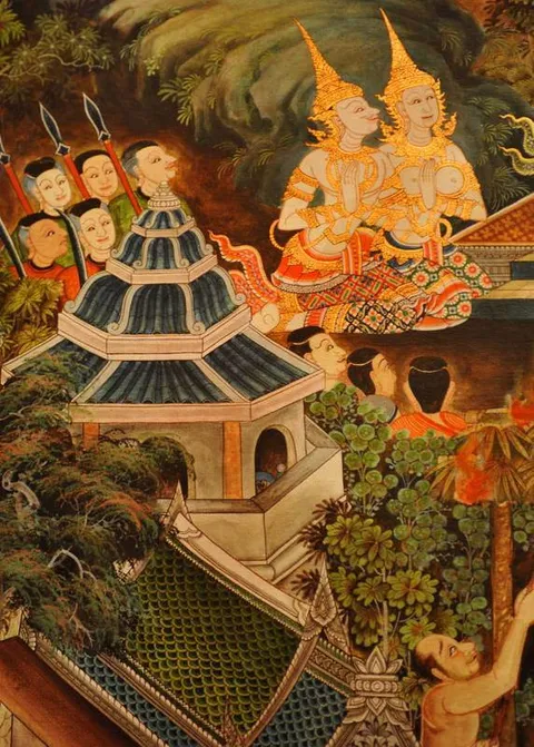 Destination: Suphanburi, Thailand: Buddhist temples, buffalo, a tall tower, and Chinese dragons (NSFW) - Thailand -