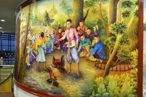 Destination: Suphanburi, Thailand: Buddhist temples, buffalo, a tall tower, and Chinese dragons (NSFW) - Thailand -